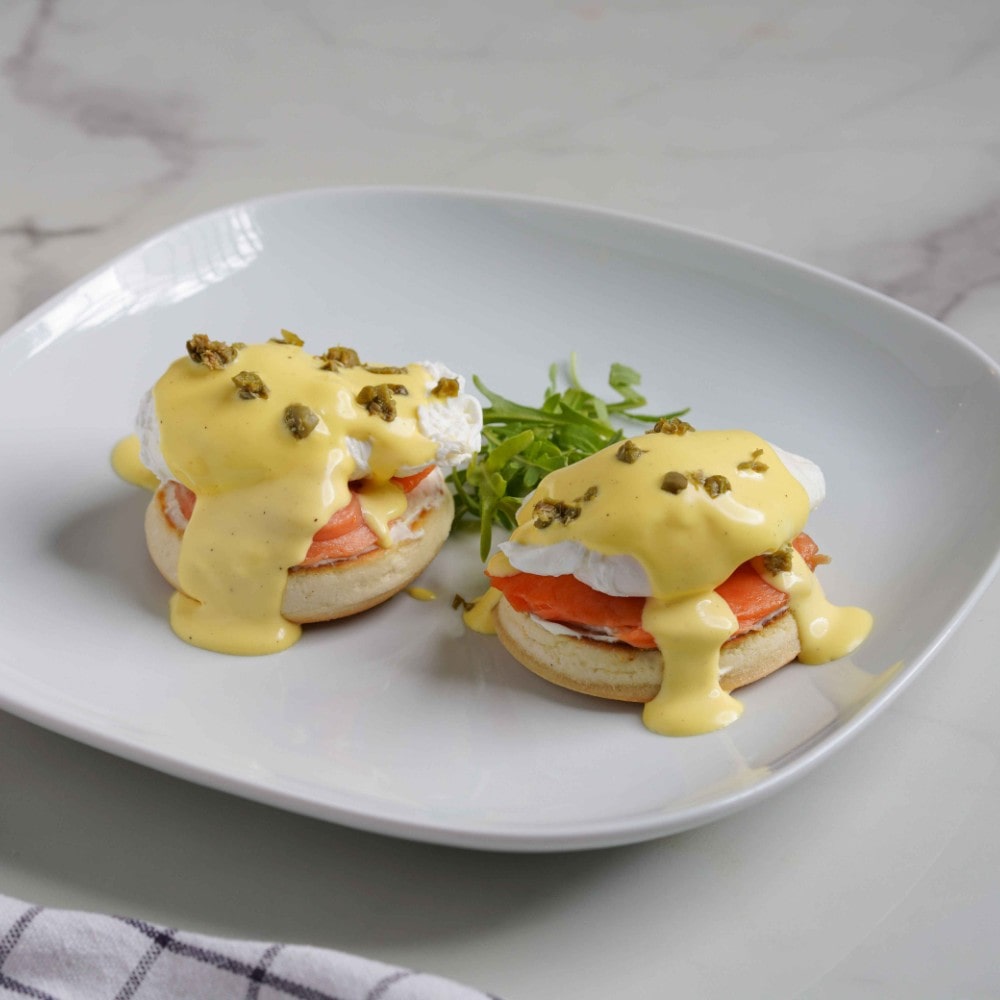 Eggs Benedict with Salmon