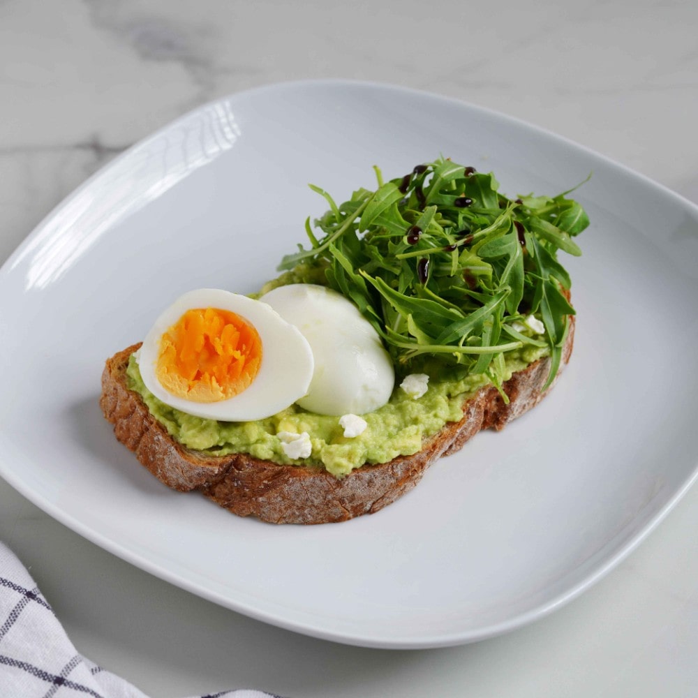 Avocado Toast with Boiled Egg
