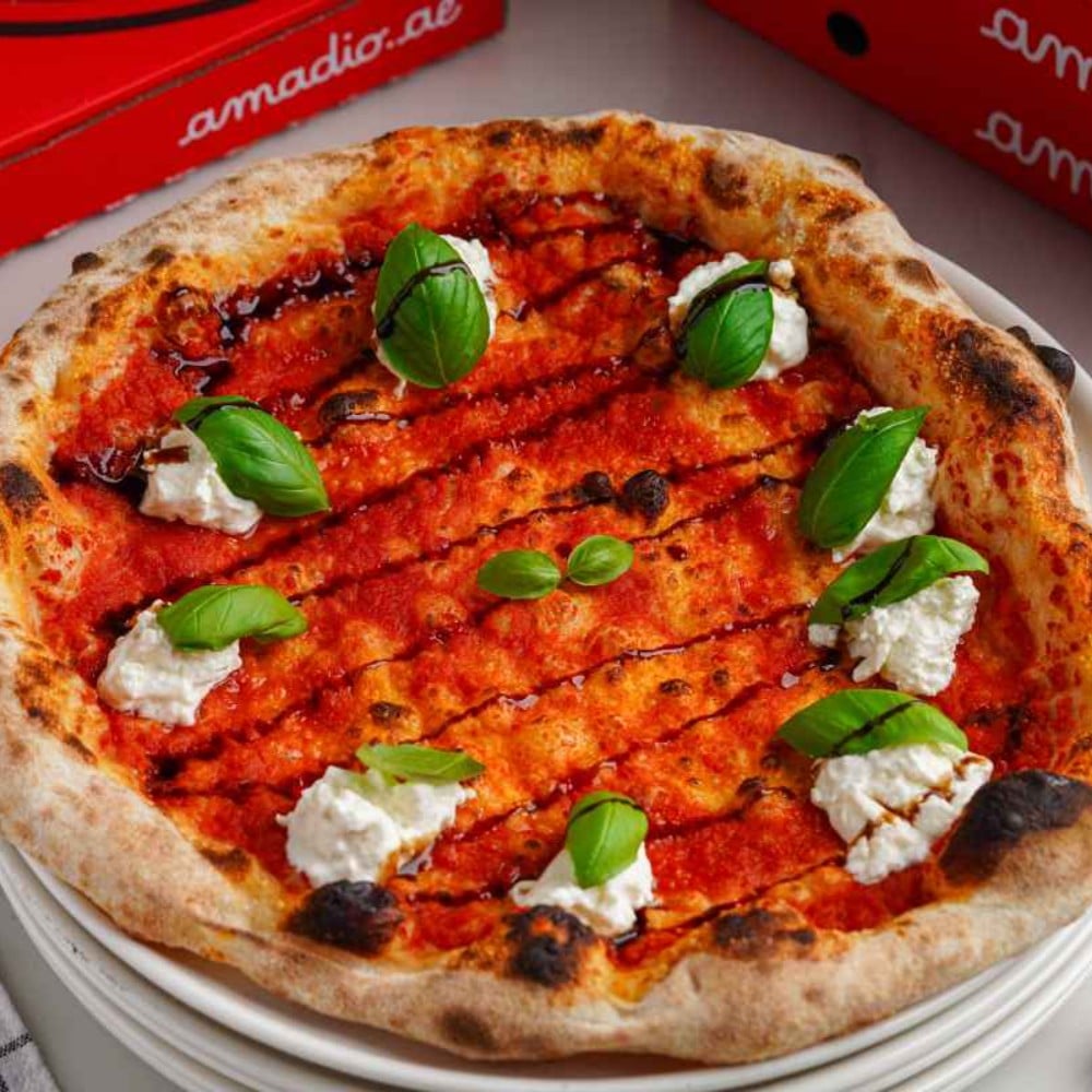 Burrata Pizza (Classic Italian Fresh Dough)