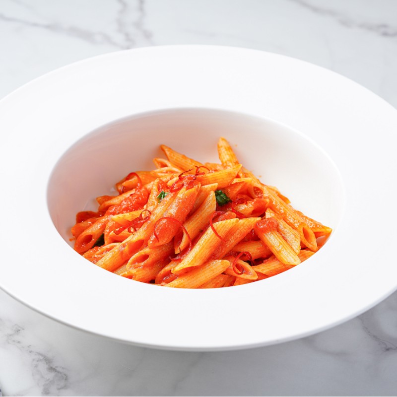 Penne Arrabbiata (Classic Italian Fresh Pasta)