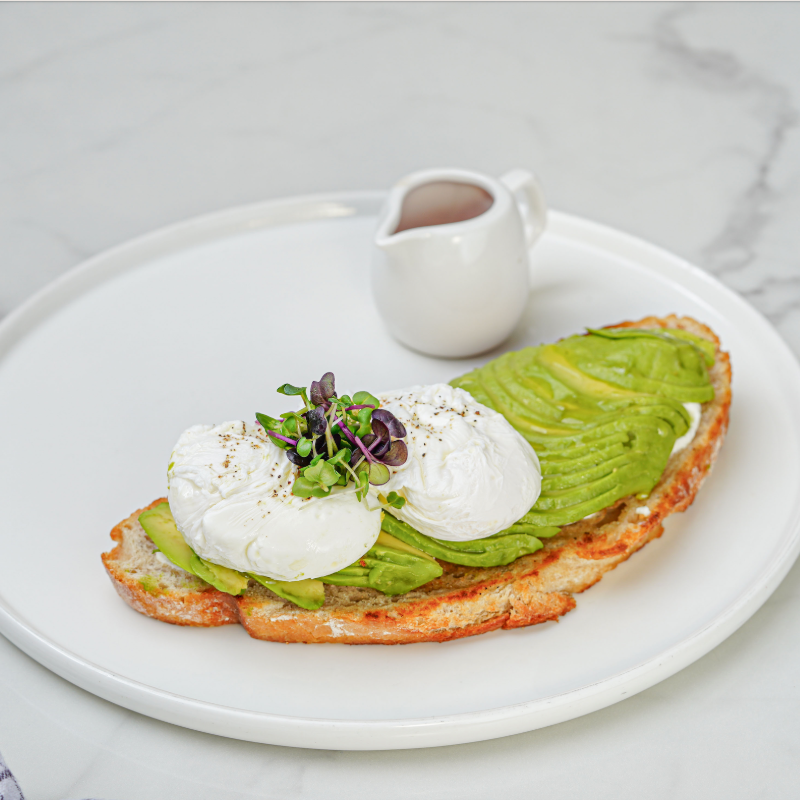 Avocado Toast with Boiled Egg