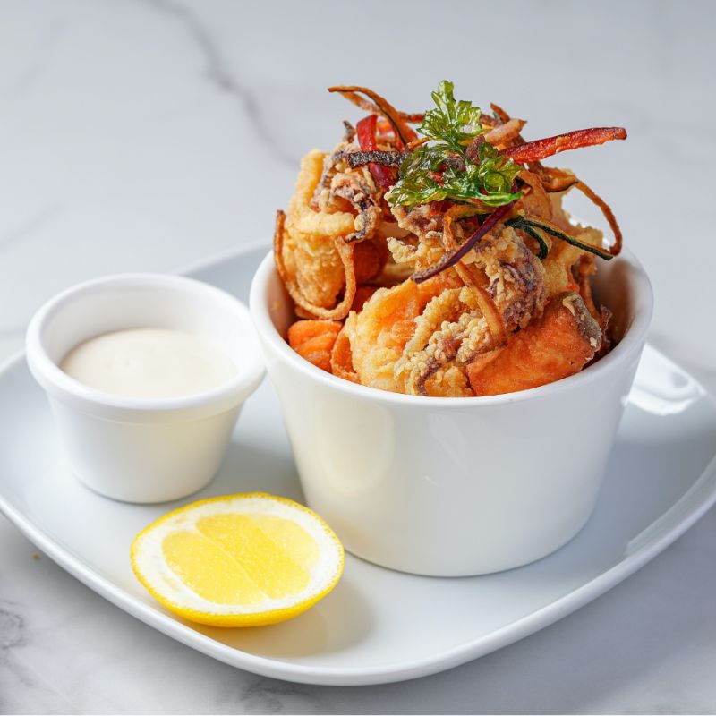 Fritto Misto (Mixed Fried Seafood)
