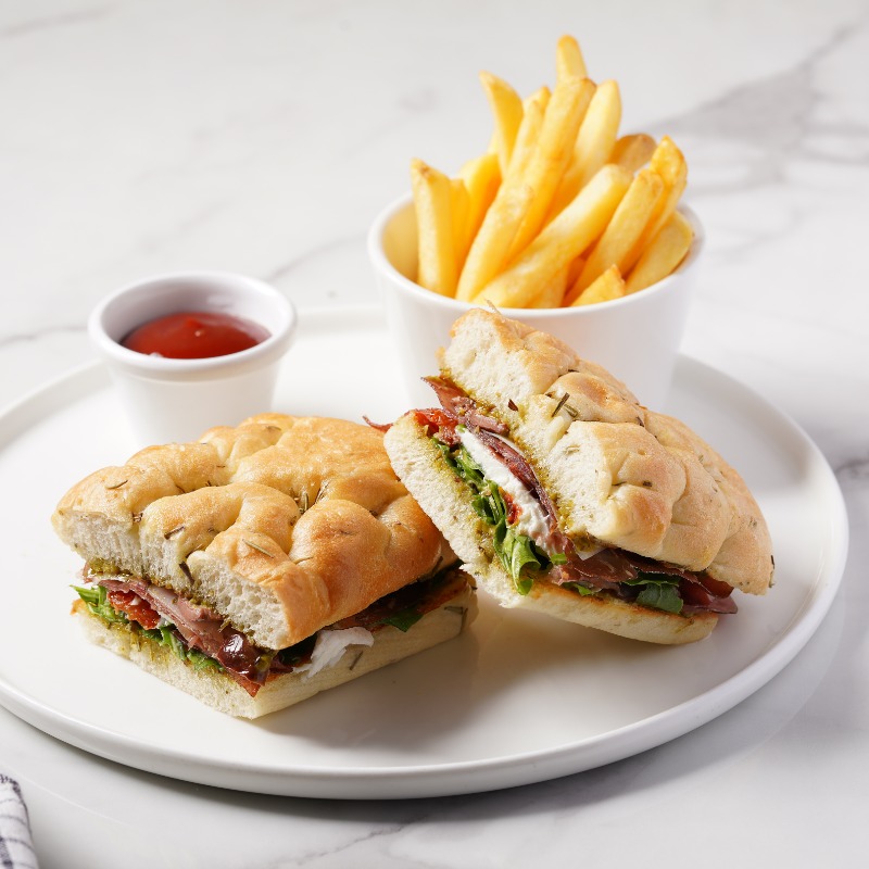 Italian Pepperoni Mozzarella Panini