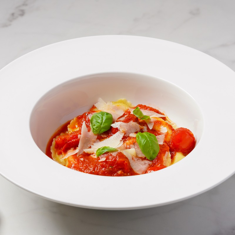 Ravioli with Burrata