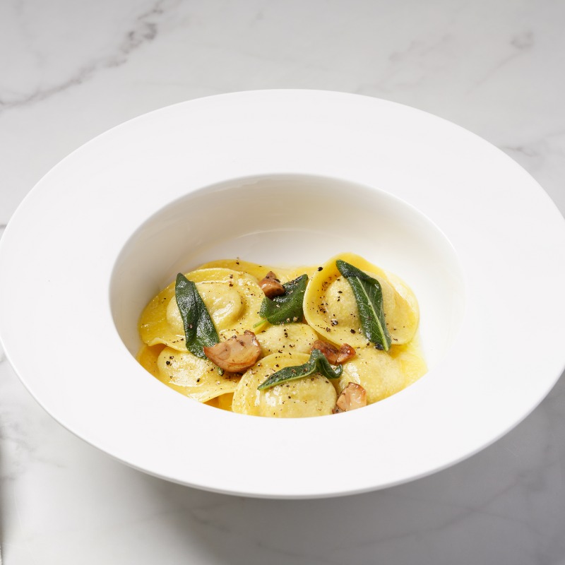 Ravioli with Porcini Mushrooms