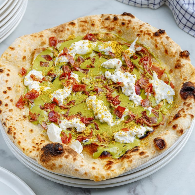 Amadio Pistachio Burrata Pizza